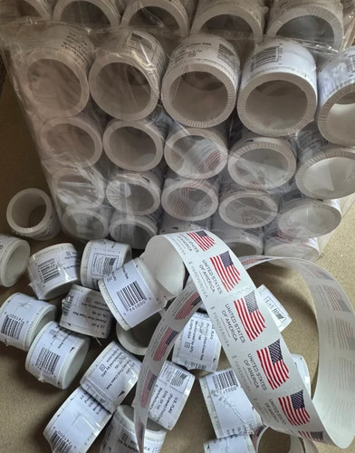 Rolls 100 usps postage - 20,
